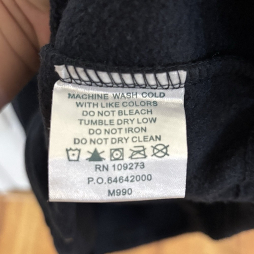 Harrington Fill Zip Fleece Medium Presidential Seal Embassy Of USA Kuwait - Picture 5 of 7